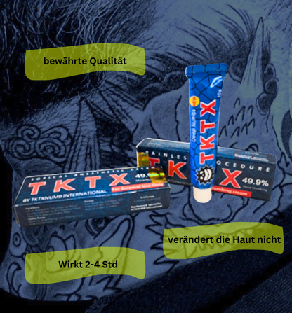 TKTX Blue 49% Tattoo Numbing Cream 10g